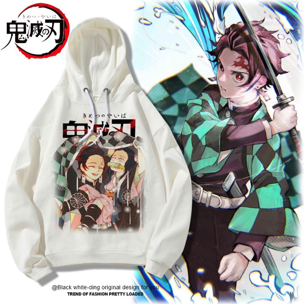 RẺ VÔ ĐỊCH Áo Hoodie Nỉ Ấm Anime Demon Slayer: Kimetsu no Yaiba đủ size 20 đên 80kg