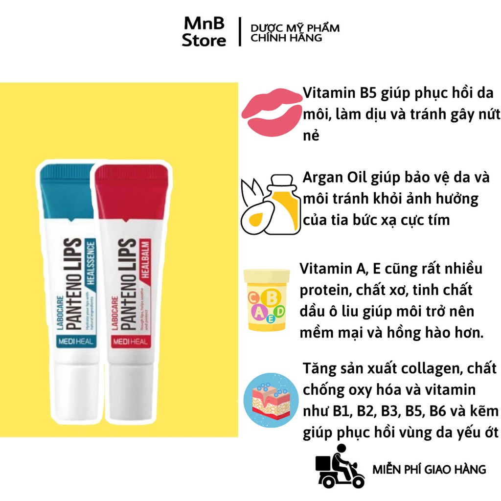 Son dưỡng giảm thâm môi Labocare Panteno Lips