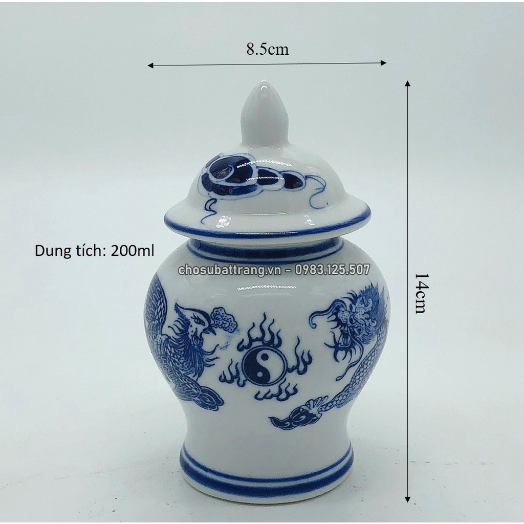 Choé cúng xanh lam