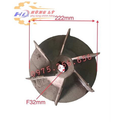 Cánh Quạt Máy nghiền 10 búa tầu  phụ tùng máy nghiền sát phụ tùng máy nông nghiệp phụ tùng Hùng Lỳ