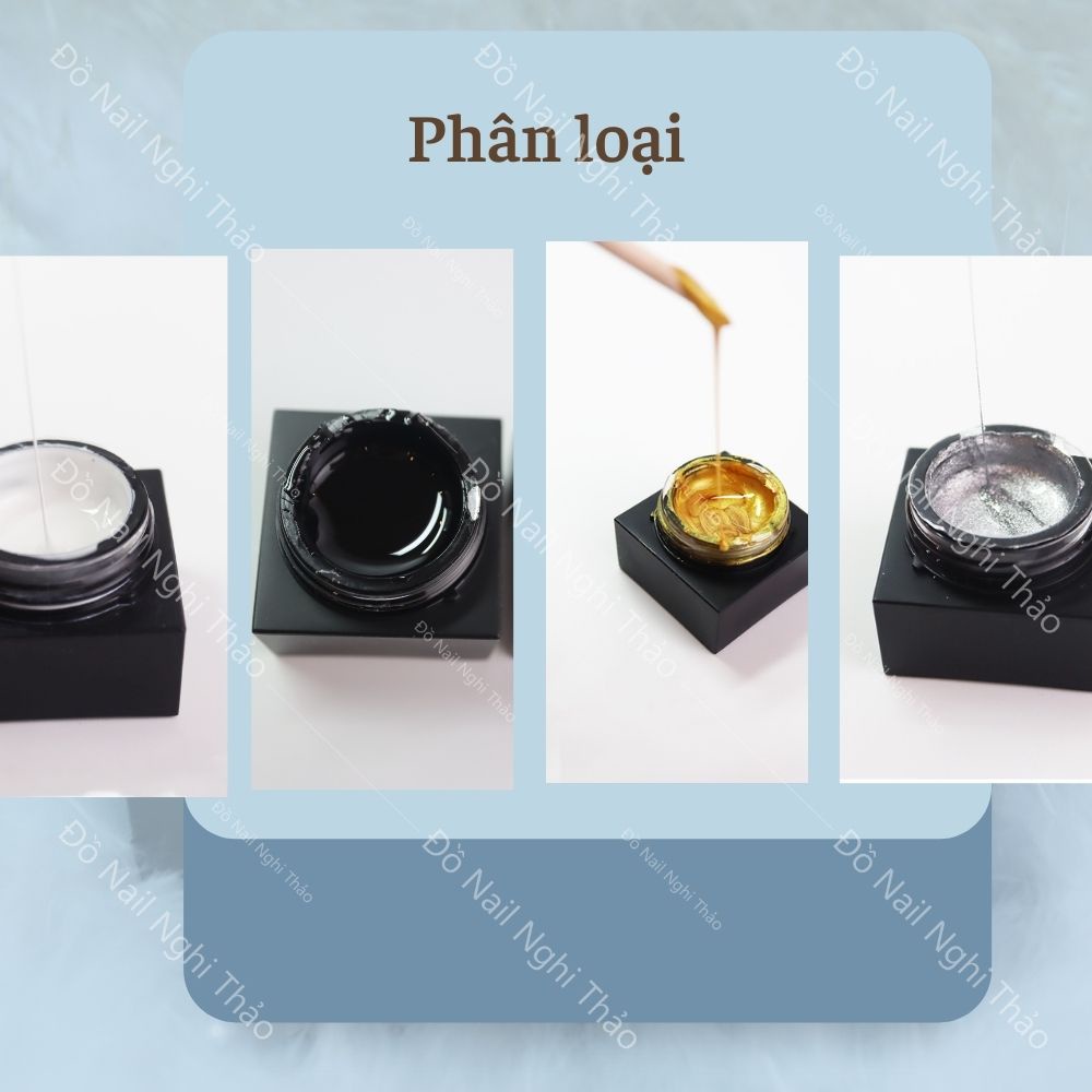 Gel nhện nail , gel mạng nhện Jeliva hũ 8g