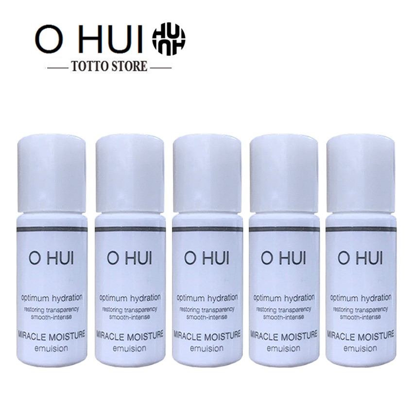 Nước hoa hồng trắng Ohui - Chai dưỡng sáng hồng căng bóng tái tạo da Ohui 5ml