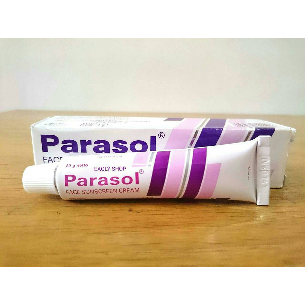 (hàng Mới Về) Kem Chống Nắng Parasol 20gr Màu Tím