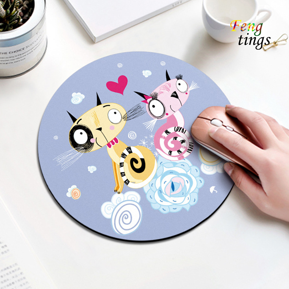Miếng lót chuột máy tính họa tiết hoạt hình dễ thương sáng tạo