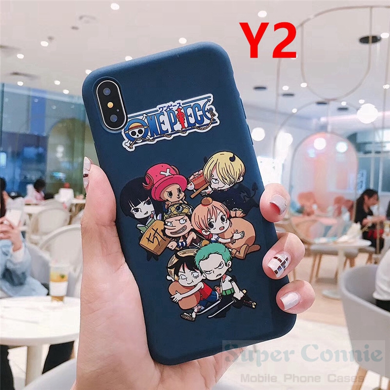 Ốp điện thoại họa tiết One Piece dễ thương cho Oppo A9 A5 2020 A11 Reno4 A71 A37 A3s A5S A7 F9 Pro F11 F11pro A83 A57