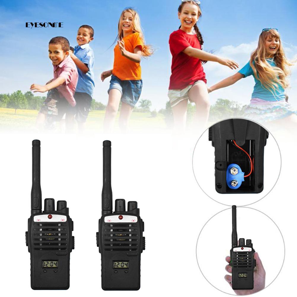 Set 2 bộ đàm đồ chơi điện tử Walkie Talkie dành cho trẻ