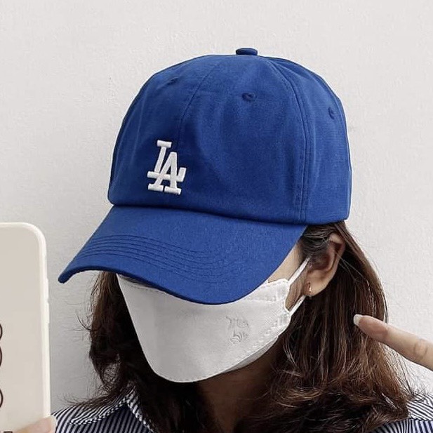 Nón Lưỡi Trai, Mũ Lưới Trai Chất Vải kaki unisex phù hợp Nam và Nữ hot 2022,Nón Lưỡi Trai Logo Thêu Nổi L,A