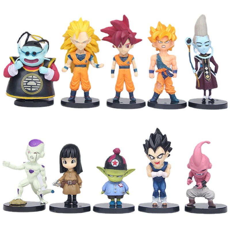 21 kiểu dragon ball z son goku kakarotto vegeta trunks majin buu gold frieza super saiyan q phiên bản pvc action figures mô hình búp bê đồ chơi