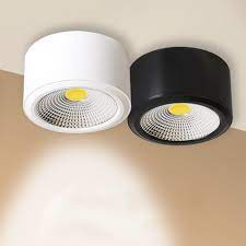 Đèn ống bơ ốp trần nổi 7W + 12w vàng,trắng, 3 màu + Bảo hành 1 năm