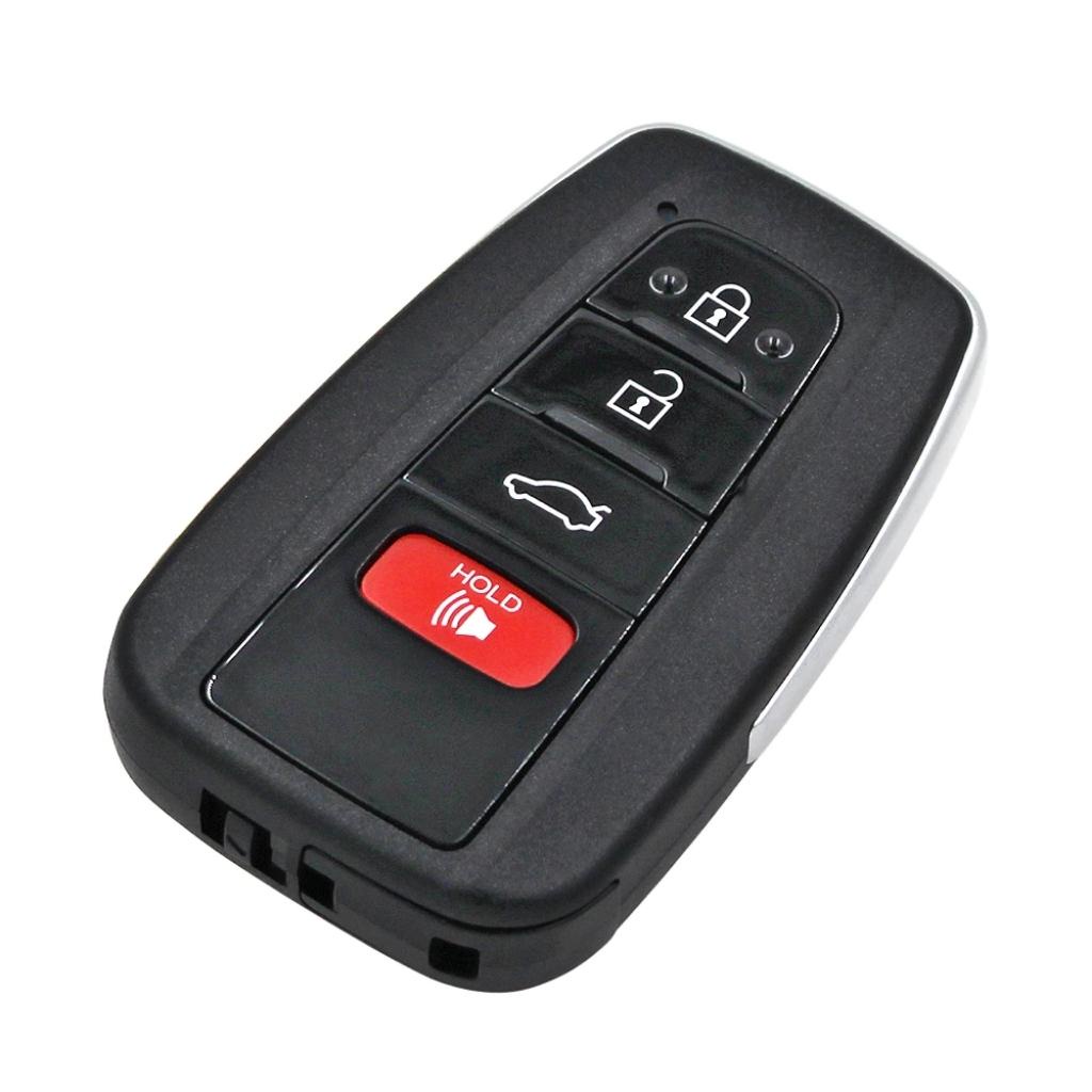 Bao da móc khoá bọc ốp chìa khóa xe ô tô Toyota Altis 2022, da bò, nhiều màu, khâu thủ công To28AT