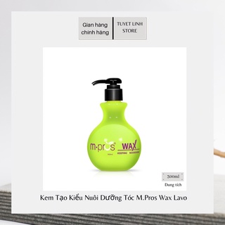 Kem Tạo Kiểu Nuôi Dưỡng Tóc M. Pros Wax Lavo 300ml