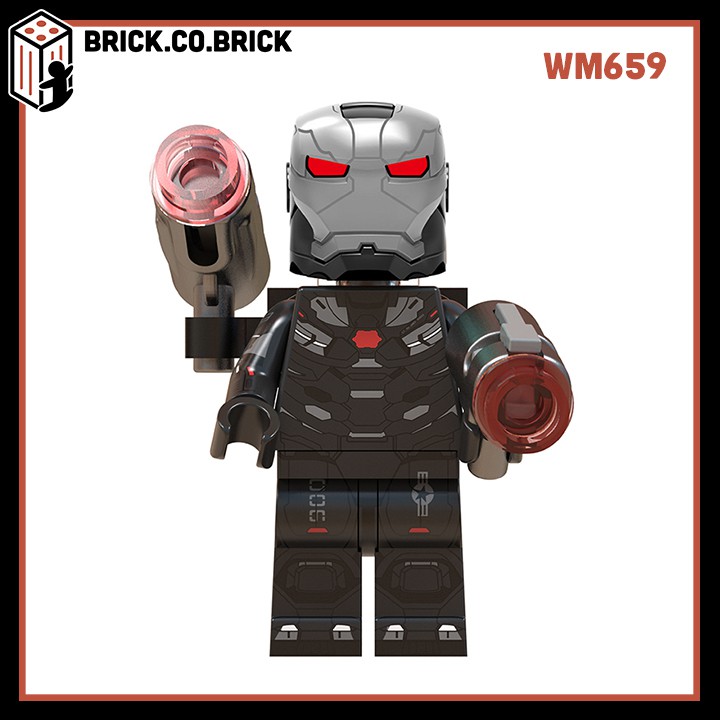 Captain Thor Hawkeye Nebula War Machine Black Widow Đồ Chơi Lắp Ráp Avengers 4 Endgame Non LEGO WM6056