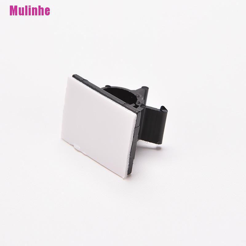 Bộ 10 Kẹp Dây Cáp Bằng Nilon Màu Đen Có Thể Điều Chỉnh Tiện Dụng