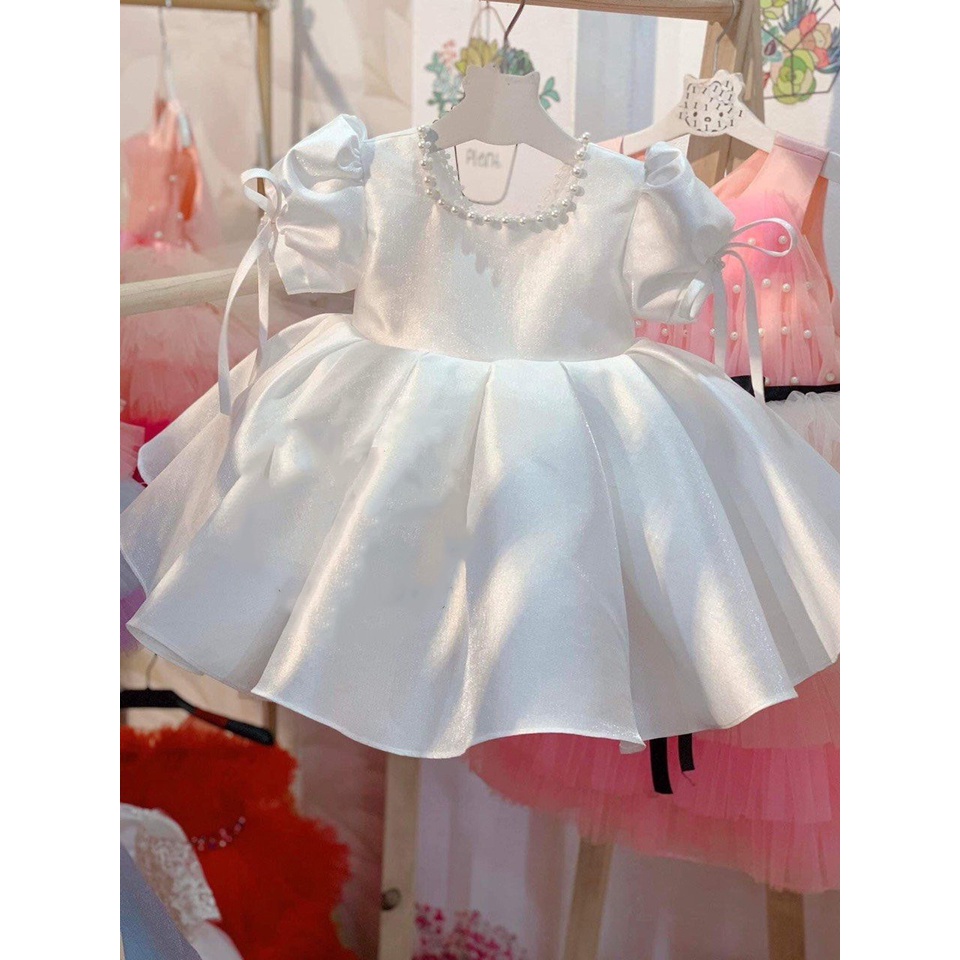 Đầm bé gái tiểu thư sang chảnh 8kg đến 22kg -Đầm bé gái công chúa mùa hè sang,xịn,mịn,mát.