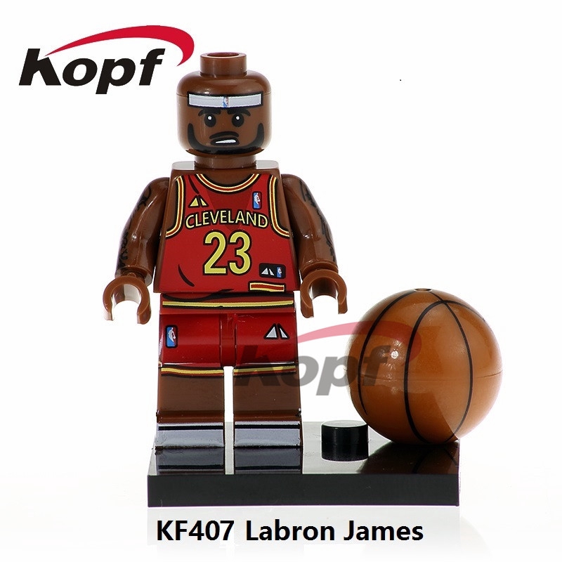 NBA Mô Hình Đồ Chơi Lego Hình Cầu Thủ Bóng Rổ Kobe Bryant