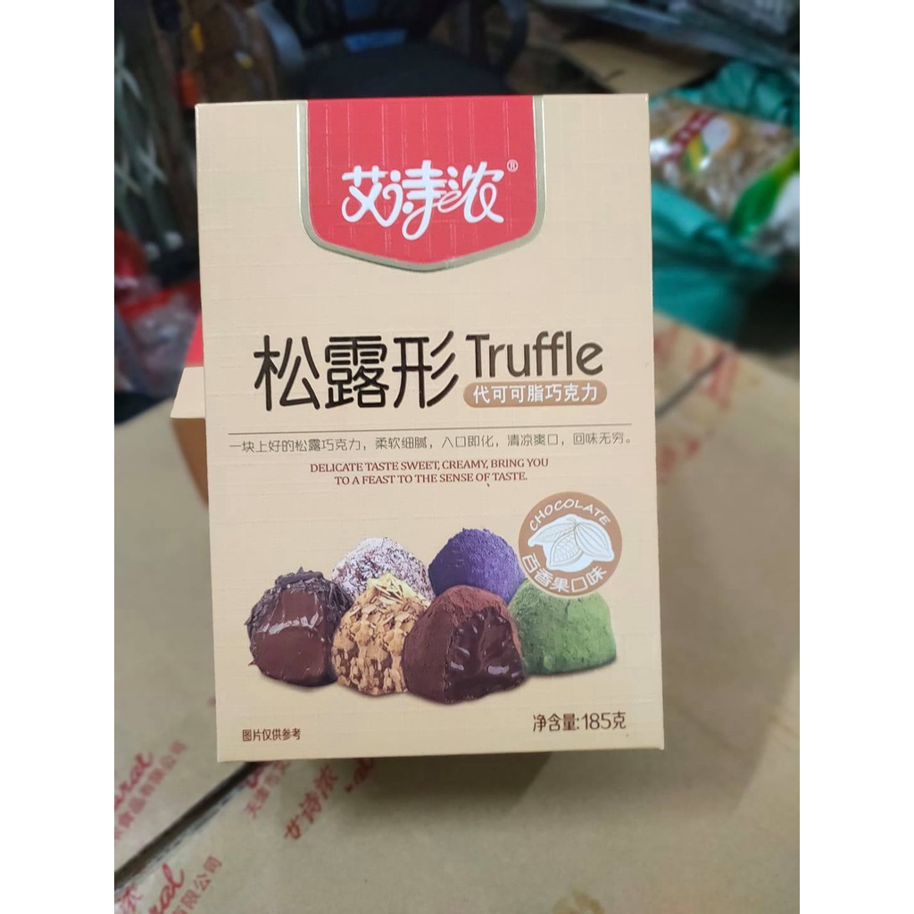 [ Hàng mới về ] SOCOLA Tươi Nama Truffles Hộp 185g Siêu đã nghiền