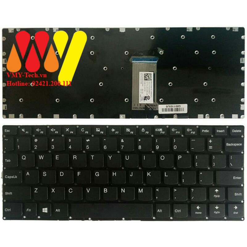 Bàn phím laptop Lenovo 310-11 310-11IAP 710-11 710-11IKB 710-11ISK