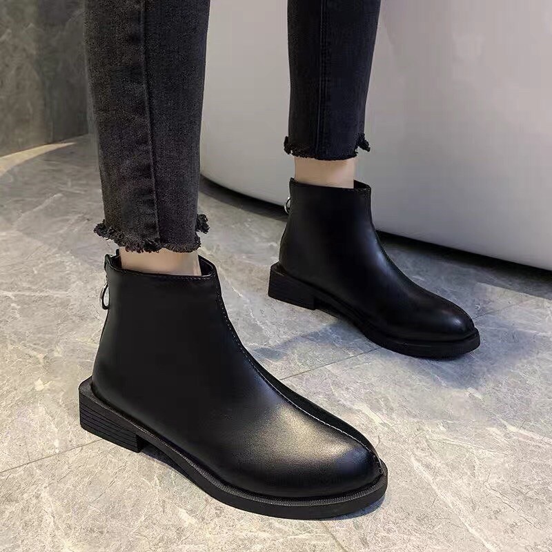 Bốt nữ cổ thấp đế bằng | BigBuy360 - bigbuy360.vn