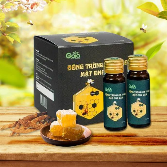 Đông trùng hạ thảo mật ong Gaia - Bổ thận tráng dương, bồi bổ cơ thể, bổ phế, giảm lão hóa. | Thế Giới Skin Care