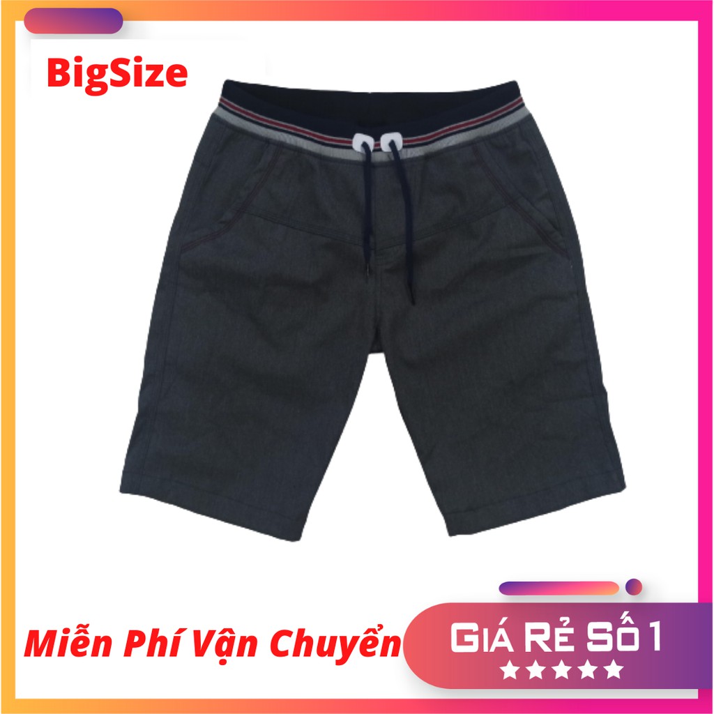 [BigSize] Quần Short Nam Kaki Co Giãn không phai màu, không xù lông, mặc thoải mái (71kg - 95kg)