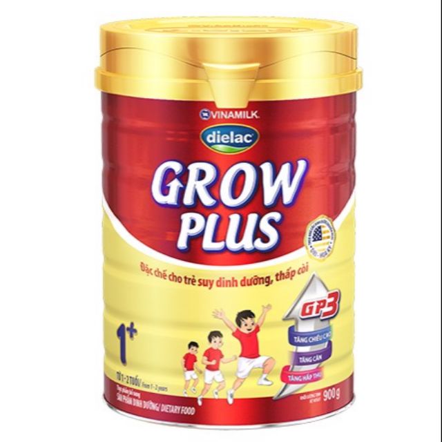 Sữa bột VINAMIL Dielac GROW PLUS 1+ 900g