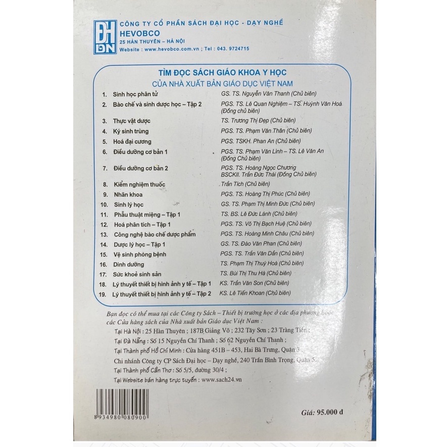 Sách - Bào Chế Và Sinh Dược Học Tập 2