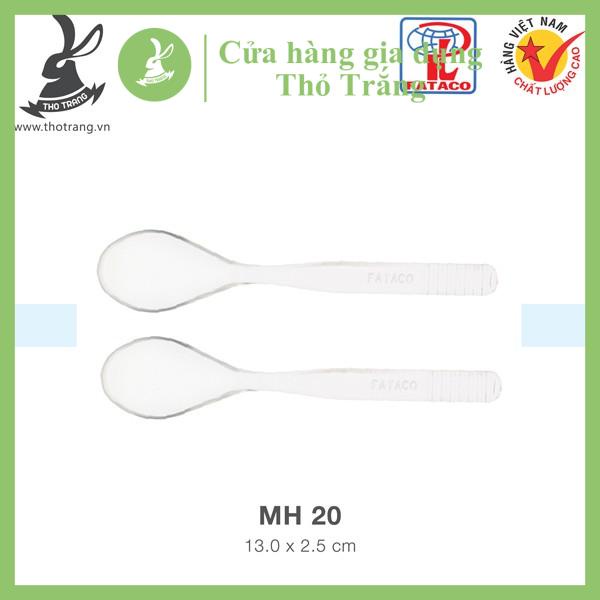 Muỗng Hủ MH20 Nhựa Trong Acrylic Cao Cấp Fataco Việt Nam