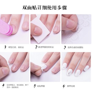 Keo dán móng giả 24 miếng/tấm
