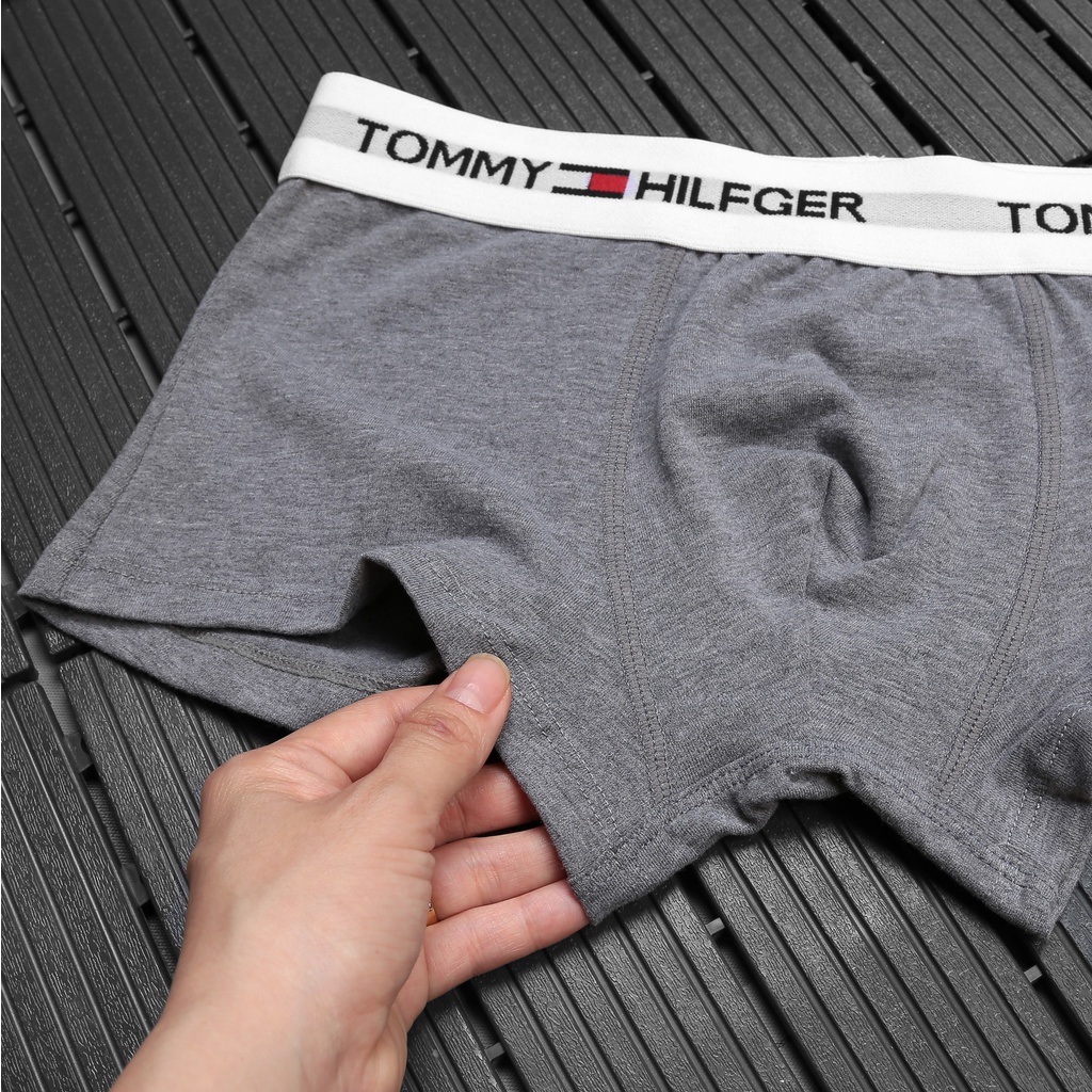 Quần lót Boxer nam cotton quần sịp xì đùi nam cạp cao thời trang cao cấp TM002