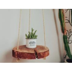 Kệ Gỗ Treo Phong Cách Vintage Sáng Tạo