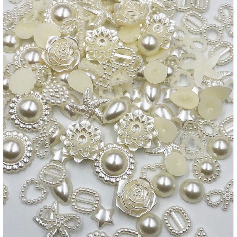 Phụ Kiện Nail - 2 Charm Xinh Ánh Trai Trang Trí Móng