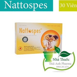 Nattospes - Tăng Cường Sức Khỏe Tuần Hoàn, Ngừa Tai Biến, Nhồi Máu Cơ Tim