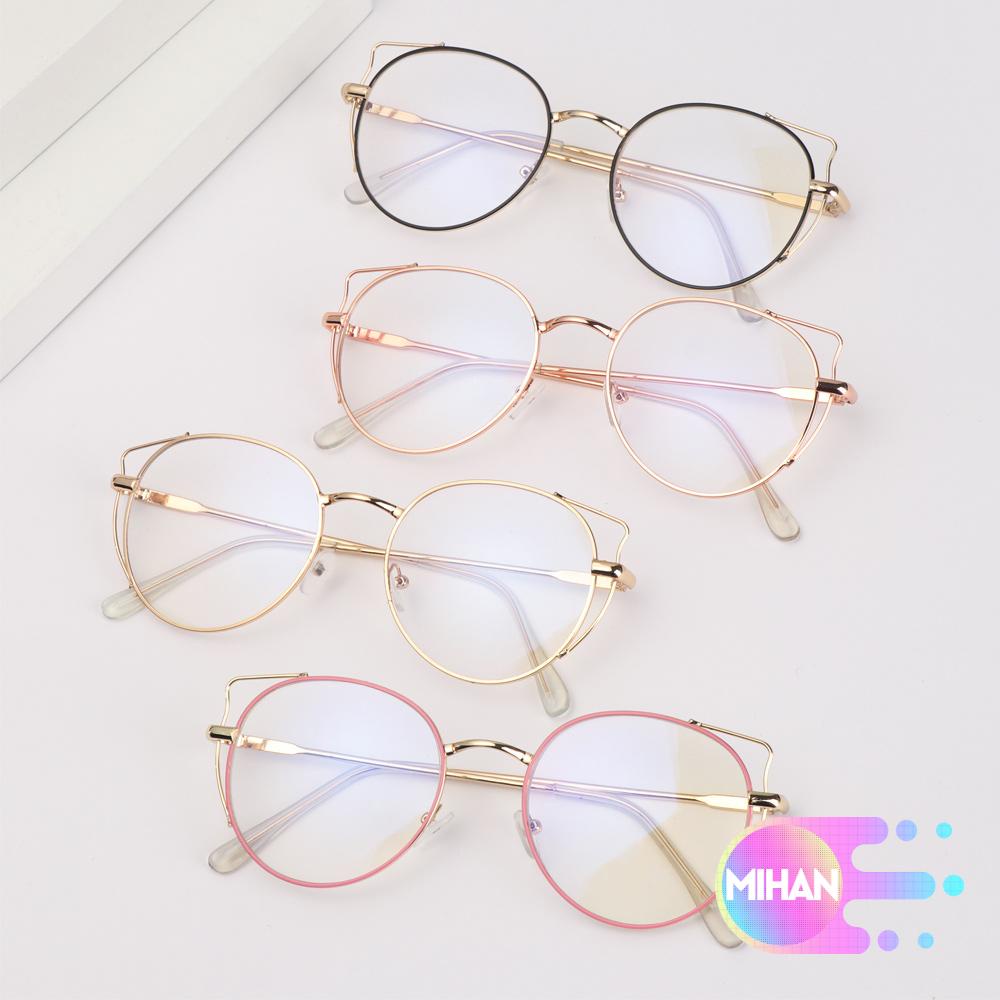 Kính Mát Mihan1 Gọng Kim Loại Tròn Siêu Nhẹ Độ Phân Giải Cao Thời Trang Cho Nam Và Nữ