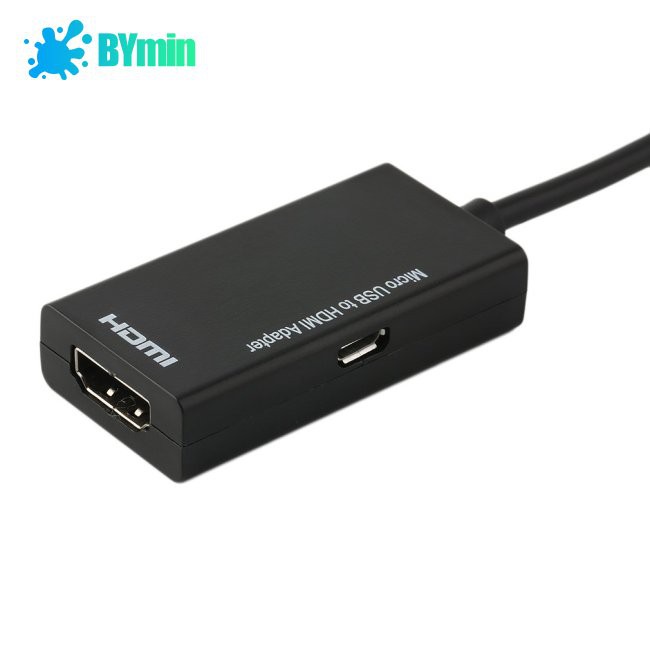 BY Micro USB to HDMI Adapter Cable Converter Adapter Mini DisplayPort to HDMI