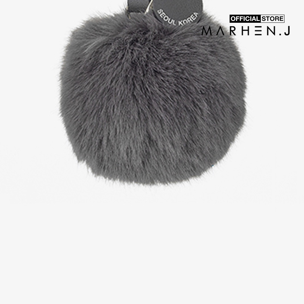 Marhen.J - Móc khóa túi hình tròn Cotton Candy Fur Charm-MJ19CCANDY-CH