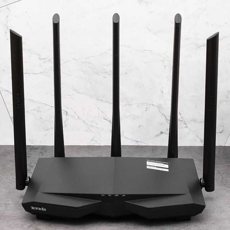 Bộ Phát Wifi Tenda AC6 Dual Band 2.4Ghz/5Ghz AC1200Mpbs Phiên bản mới Râu nhỏ