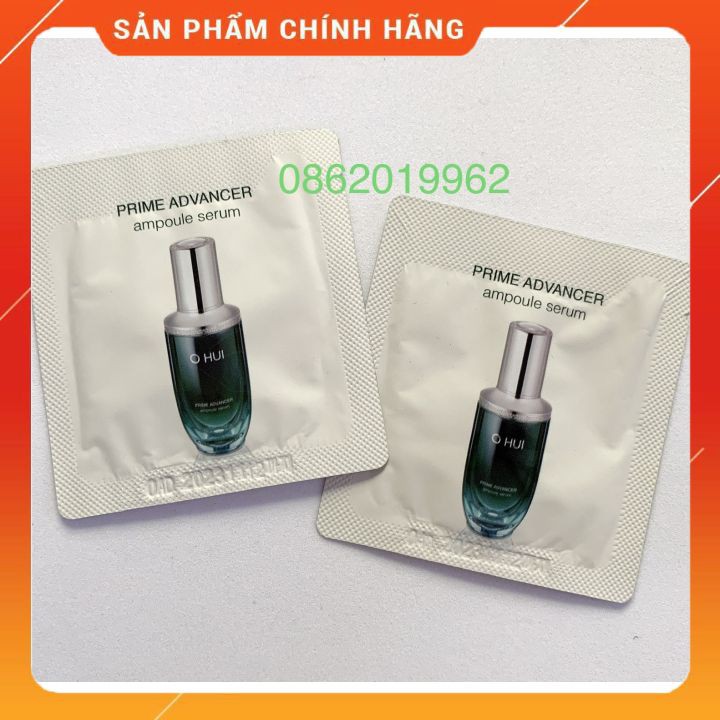 Gói Tinh chất Ohui Prime Advancer Serum 1ml_chống lão hóa,xóa mờ nét nhăn_OHUINUONG