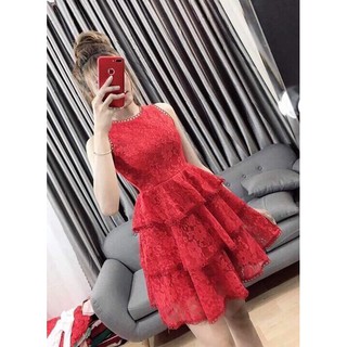 Đầm xòe ren đẹp