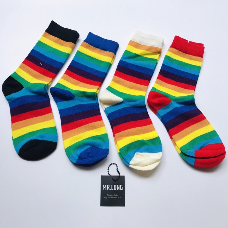 TẤT VỚ CẦU VỒNG RAINBOW HÀN QUỐC