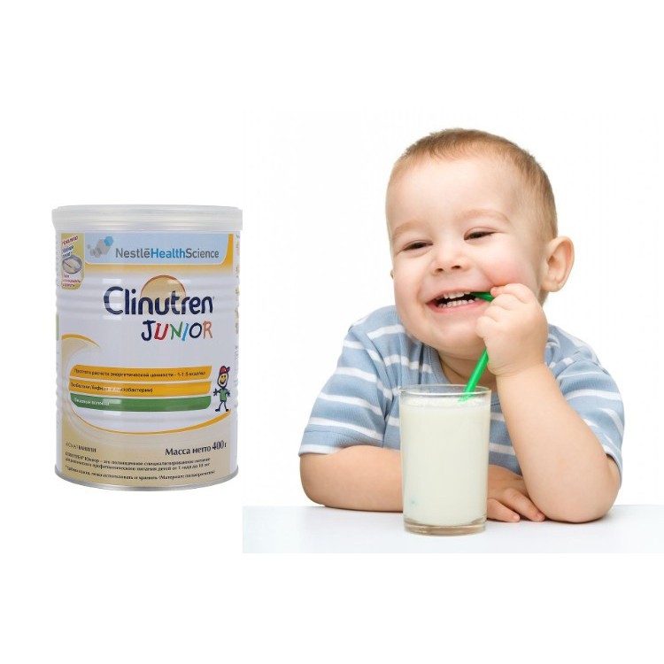 [9/2022] Sữa bột Clinutren Junior hộp 400g cho bé còi xương, suy dinh dưỡng từ 1 tuổi