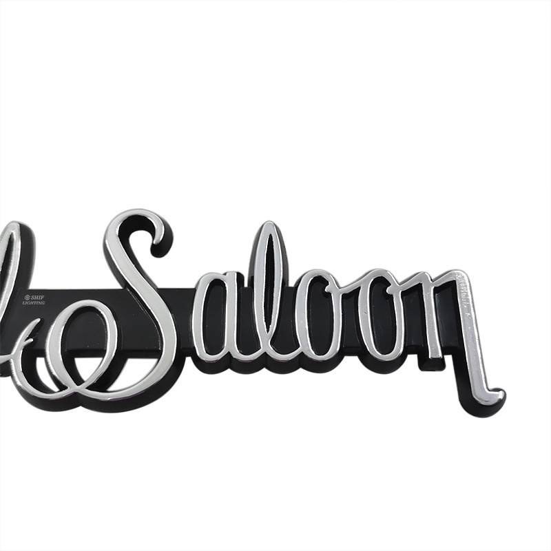 1 Miếng Dán Logo SALOON Hoàng Gia ABS Thay Thế Cho Nắp Cốp Xe Hơi TOYOTA ROYAL SALOON