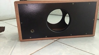 Hộp loa 2.0 gỗ mdf