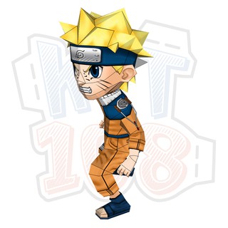 Mô hình giấy Anime Game Chibi Naruto