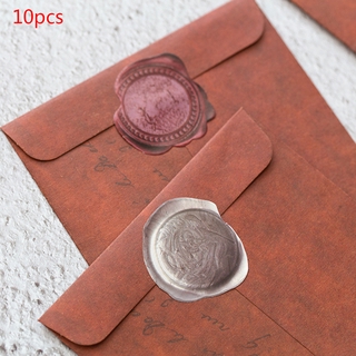 Ctmy❀bộ 10 phong bì thư phong cách vintage