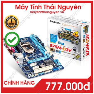 [Nguyên Bản 100%] - Main Gigabyte B75-D3V (2 khe RAM) (Qua sử dụng)