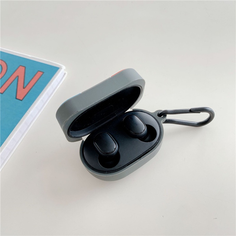 Vỏ bảo vệ hộp sạc tai nghe Xiaomi Redmi AirDots 2 mềm họa tiết hoạt hình