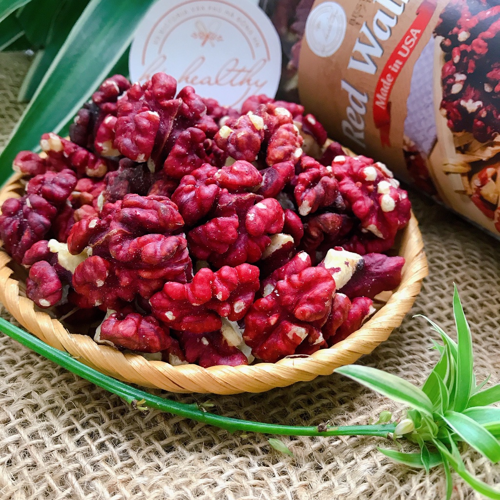 400G Nhân Óc Đỏ Mỹ Thơm Ngon Giàu Dưỡng Chất Hơn Óc Vàng Hp Healthy Hạt Dinh Dưỡng Organic Hữu Cơ