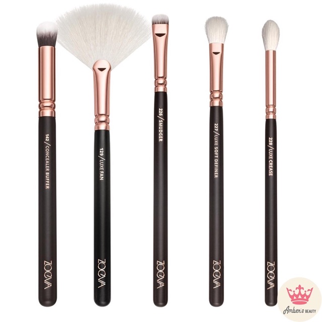 ⚡Bộ Cọ Trang Điểm ZOEVA Chuyên Nghiệp Combo 15 Cây Cực Mềm Mại Sang Trọng Túi Đựng Dây Khóa Kim Loại L1615 | BigBuy360 - bigbuy360.vn