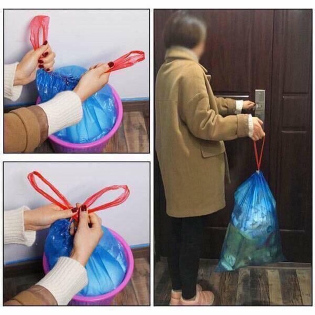 Combo5 cuộn túi đựng rác