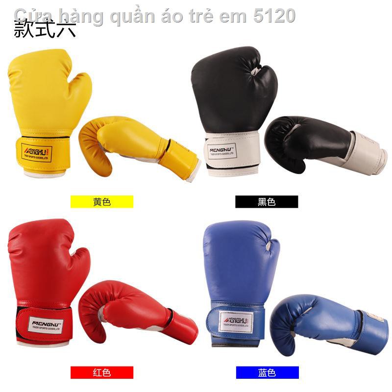 [Shandong Hot Sale] Găng tay đấm bốc trẻ em, Sanda Training, Fighting Muay Thai, Youth Gloves for 3-16 tuổi